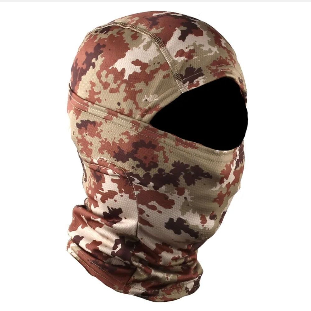 Balaclava Camo Face Mask UV Protection Hood Outdoor Tactical Skiing Cycling Mask